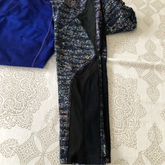 2 pair leggings 1 - X by Gottex Leggings w/mesh L & 1 Tangerine L - Picture 12 of 12